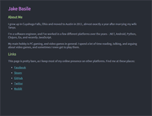 Tablet Screenshot of jakebasile.com